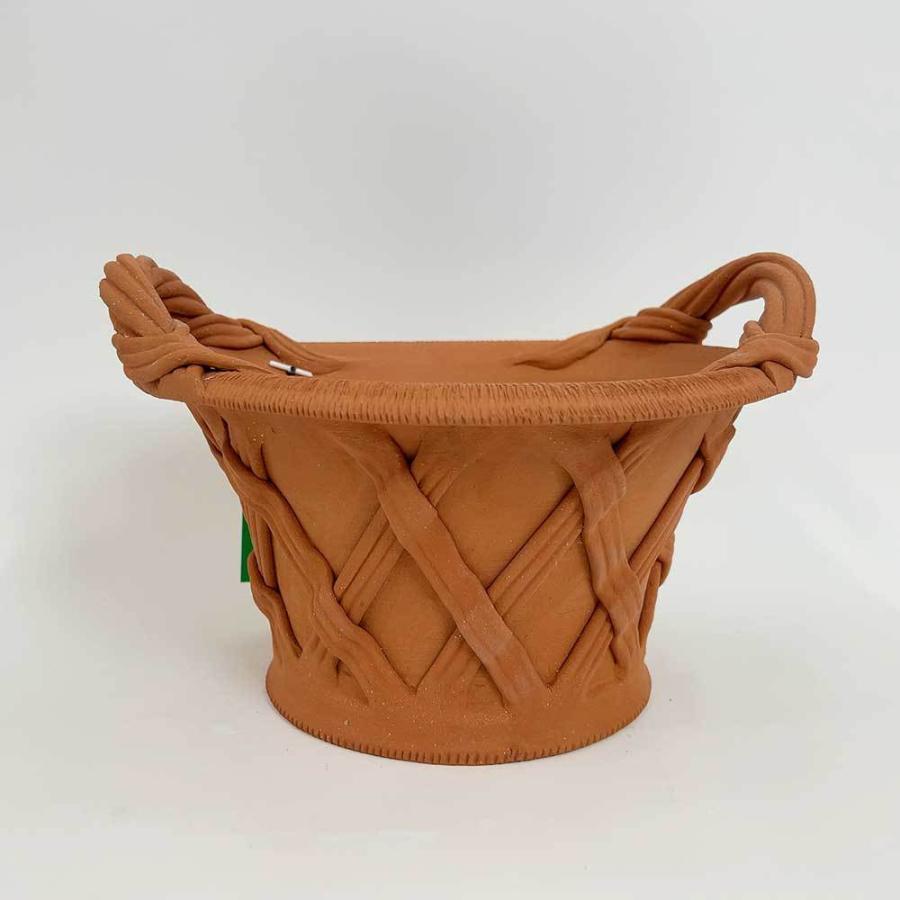 テラコッタ鉢 ウィッチフォード 1420EH shallow Baskets with handles