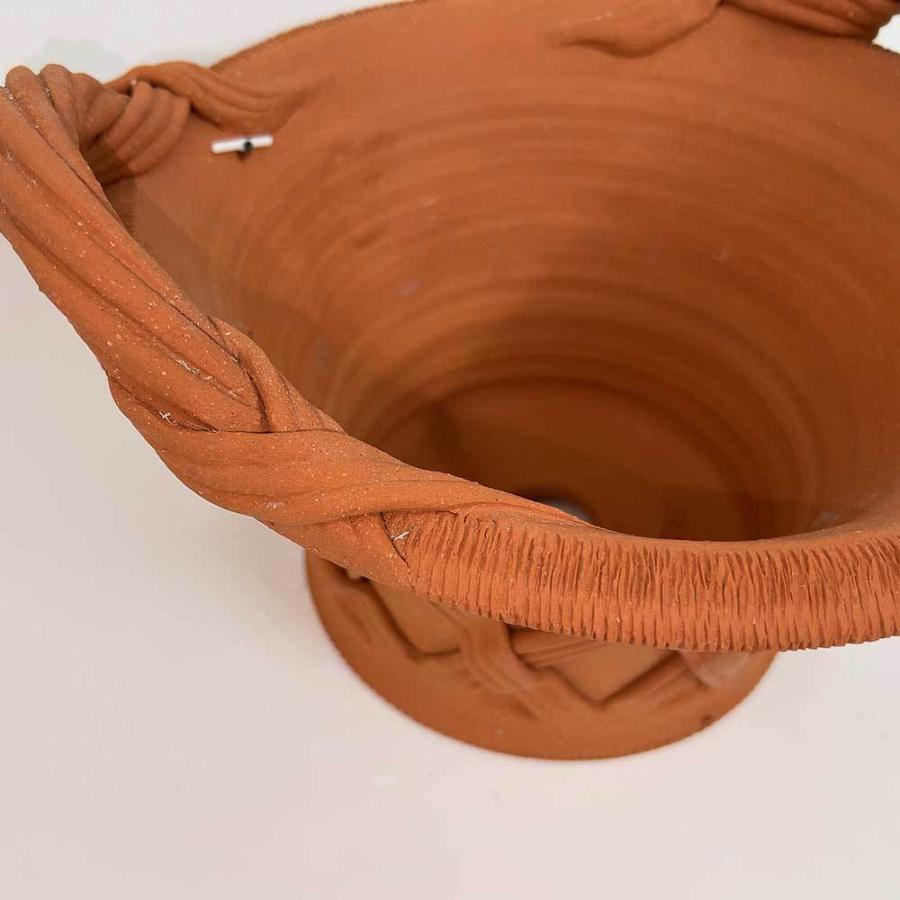 テラコッタ鉢 ウィッチフォード 1420EH shallow Baskets with handles