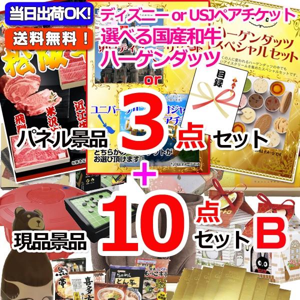 二次会 ビンゴ 景品 目録 パネルディズニーorusj選べるペアチケット人気パネル景品３枚 現品１０点セットb Www Clubdeportivojosevalenciano Com