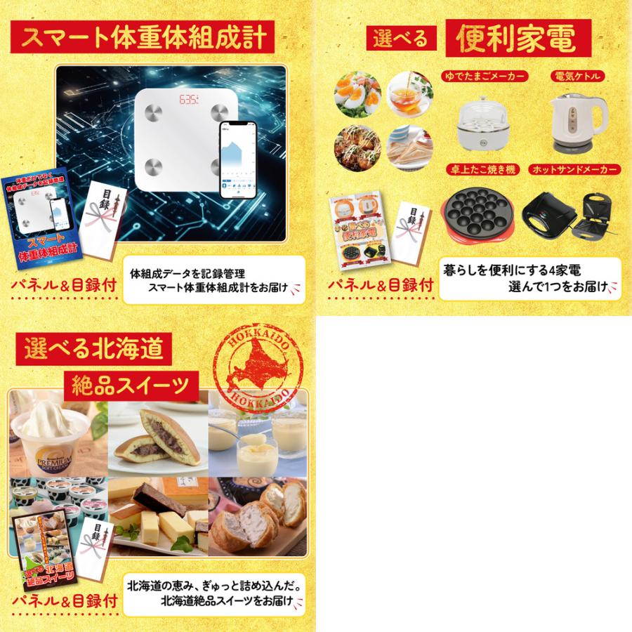 景品 目録 セット パネル 結婚式 二次会 8点セット 海鮮 詰め合わせ 黒毛和牛 ブリスケ 近江牛 切落し ビンゴ大会 抽選会 ゴルフコンペ 披露宴 バスツアー_4