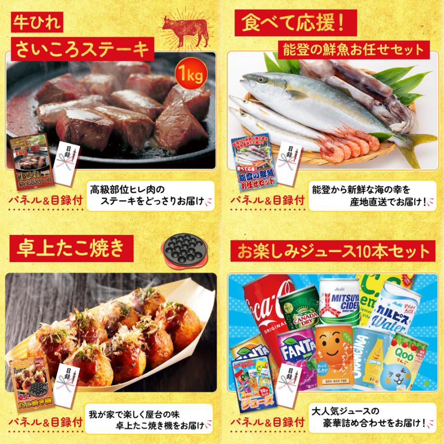 景品 目録 セット パネル 結婚式 二次会 5点セット 選べる 北海道 海鮮 牛ヒレ 鮮魚 お任せセット ビンゴ大会 抽選会 ゴルフコンペ 披露宴 バスツアー 販促品_3