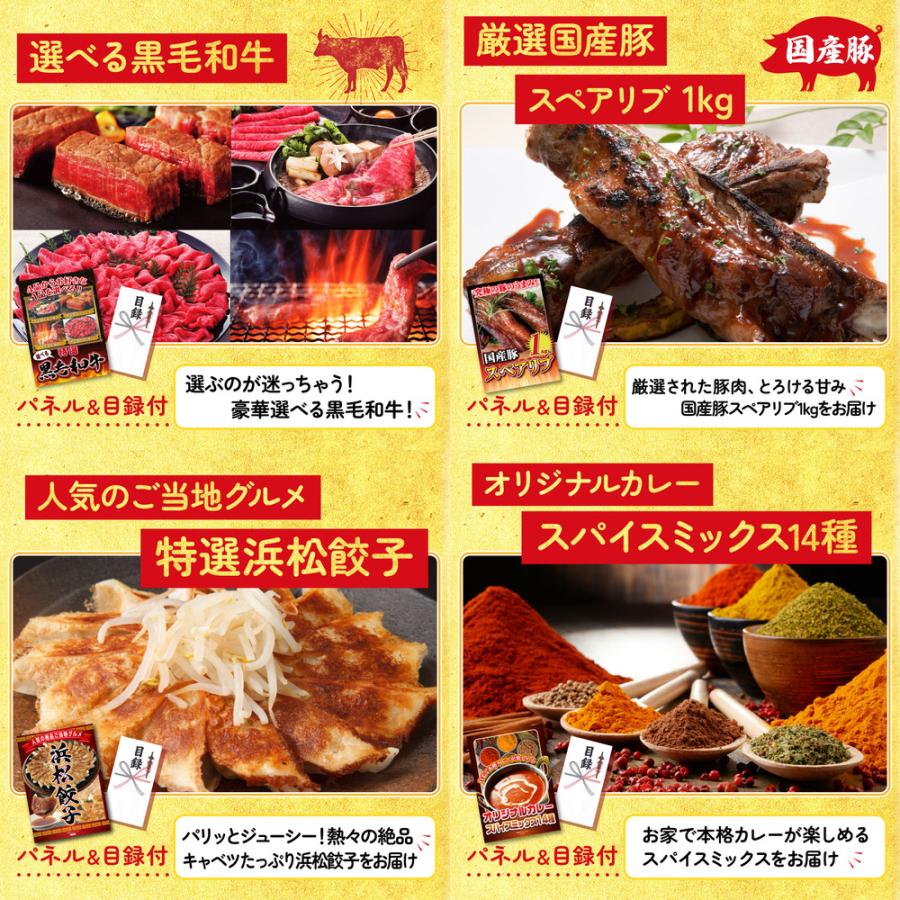 景品 目録 セット パネル 結婚式 二次会 10点セット 肉 黒毛和牛 選べる 宮崎牛 黒毛和牛 ビンゴ大会 抽選 ゴルフコンペ 社内イベント_4