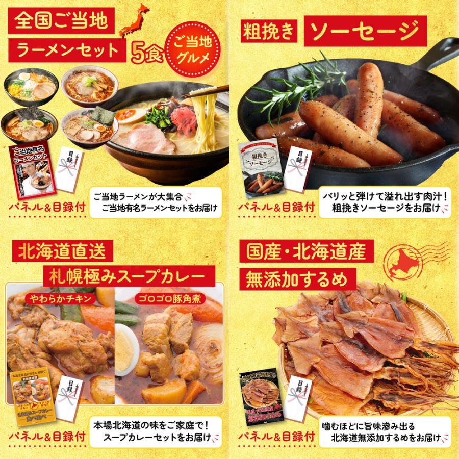 景品 目録 セット パネル 結婚式 二次会 9点セット イベリコ豚 全国 ご当地 ラーメン ソーセージ ビンゴ大会 抽選会 ゴルフコンペ 披露宴 バスツアー 販促品_3
