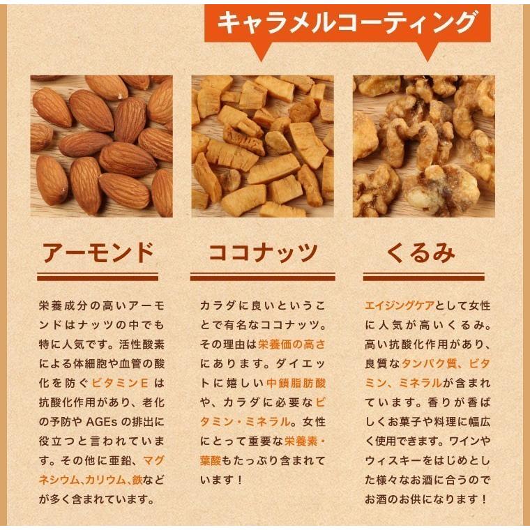 わけあり キャラメルミックスナッツ 116g×10袋 お徳用 大容量 メガ盛り お買い得  おつまみ nuts  世界の珍味 グルメール SEKAINOCHINMI｜keihinou｜04