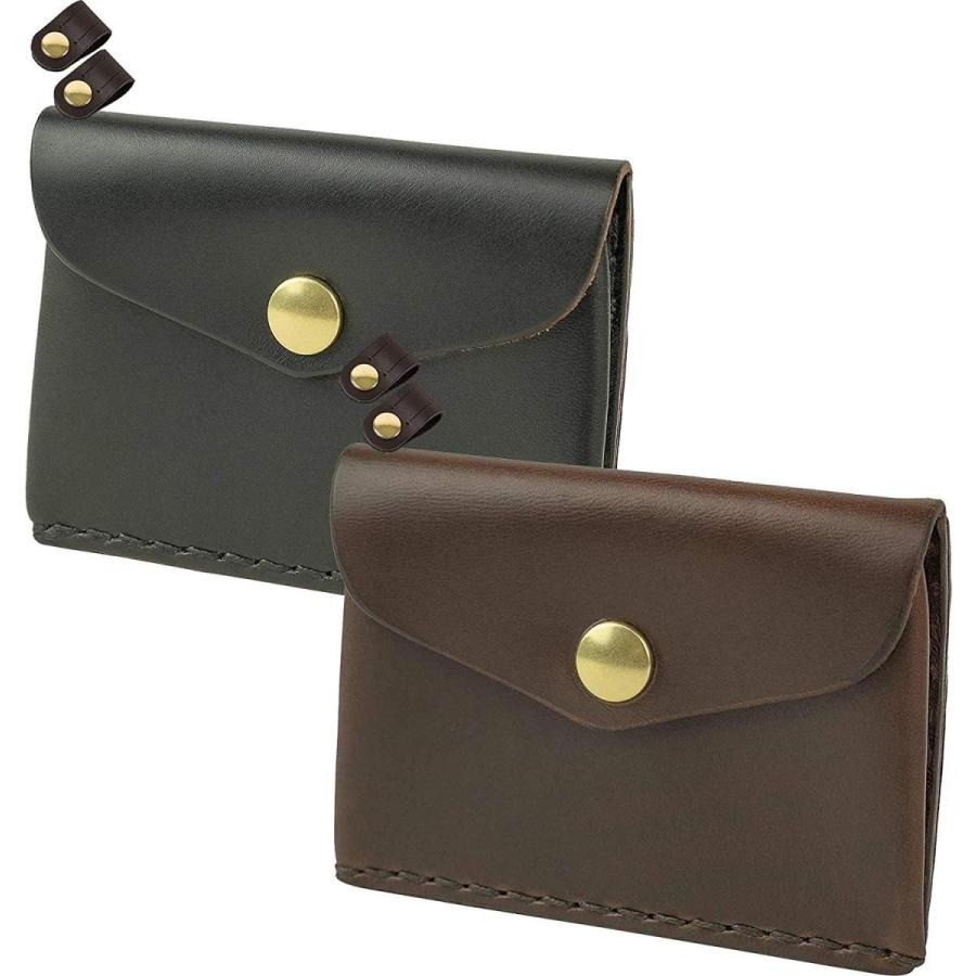 Coronado Leather コロナドレザー 牛革製 手縫い 小銭入れ カードケース 財布 Made In Usa 牛革製ケーブルバ Archangelbrow Com