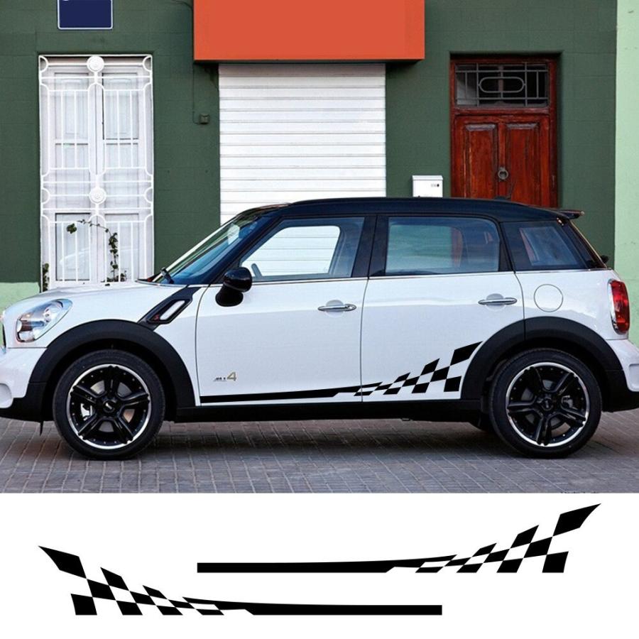 サイド スカート ボディ デカール ステッカー BMW MINI ミニ