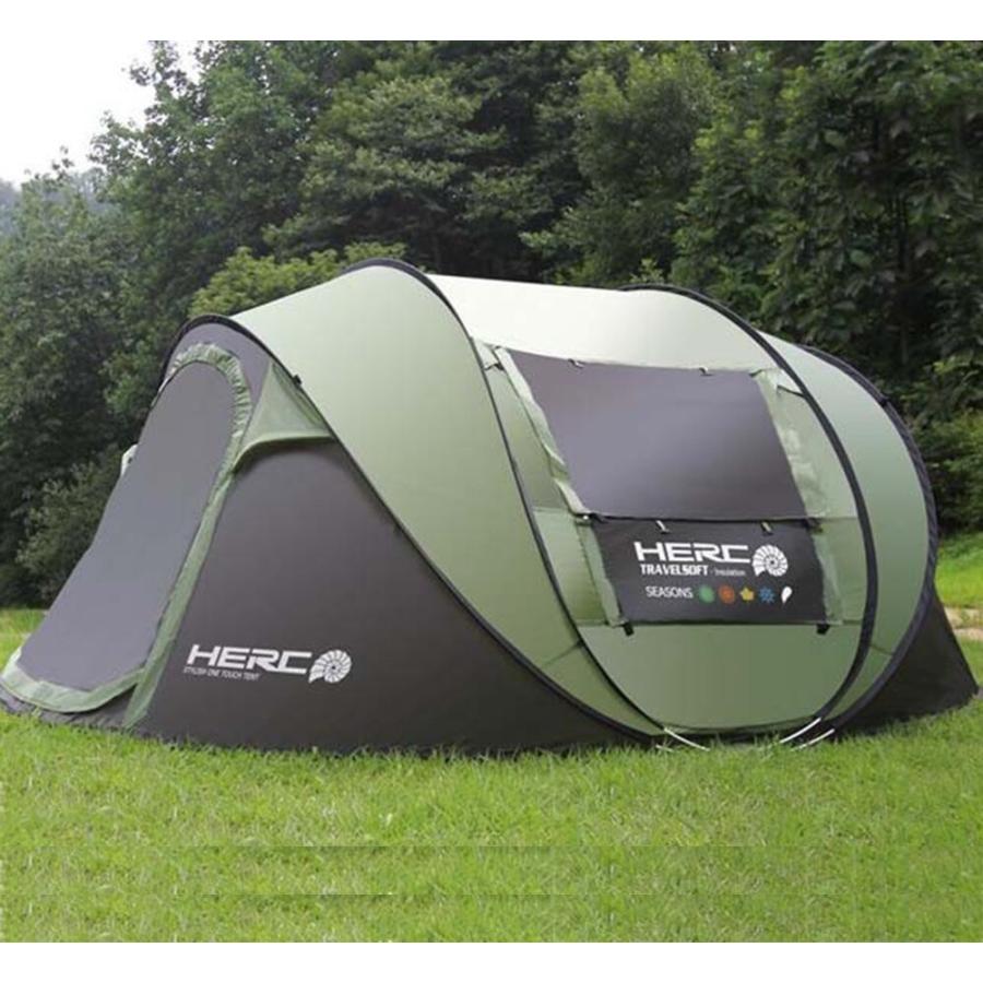 大型 4-5人 ポップアップテント ツアーテント キャンプ ビーチ