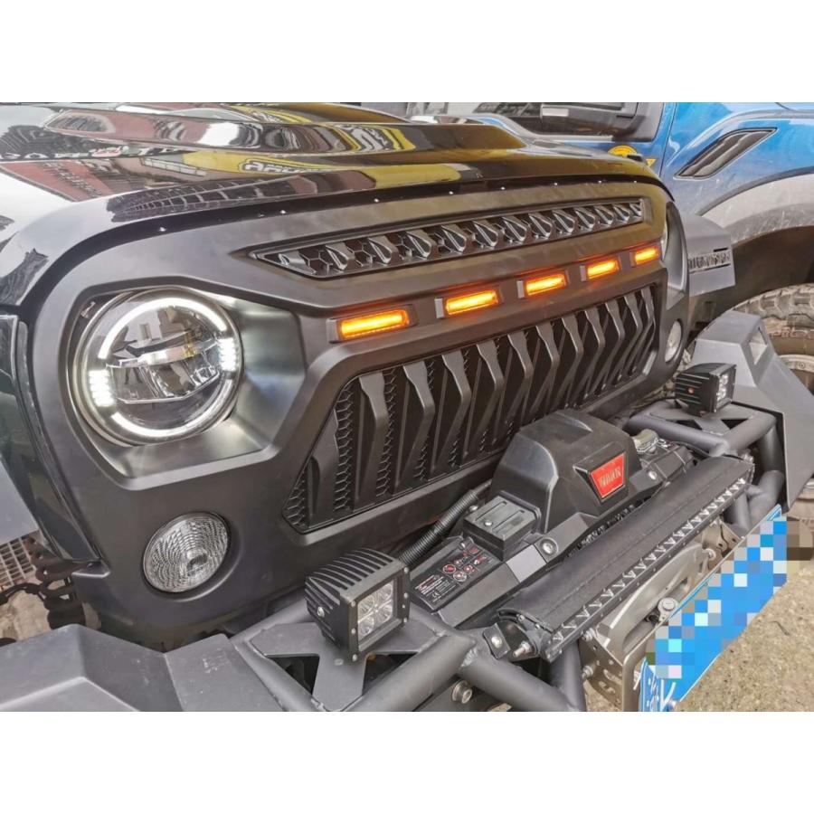 Jeep ジープ ラングラー フロント グリル カバー 楽天市場】ジープ ラングラー JL グリル カバー ＆ ヘッドライト