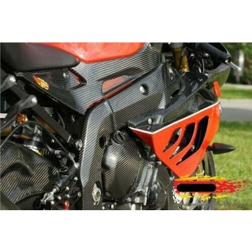 バイク パーツ サイドカバー 取り付け 交換 カスタム カーボン BMW S1000RR 2009-2014 S1000R 2014-2016 おすすめ 人気 部品の画像
