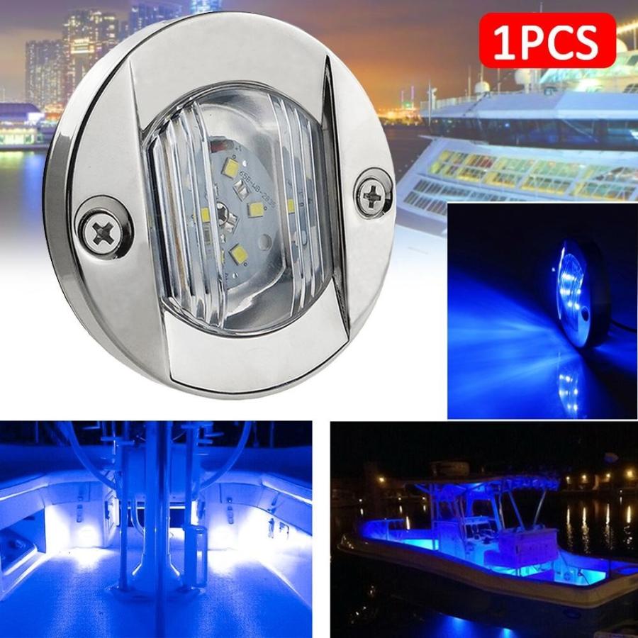 マリン ボート用品 ライト デッキライト 4個 12V 新品 おすすめ LED