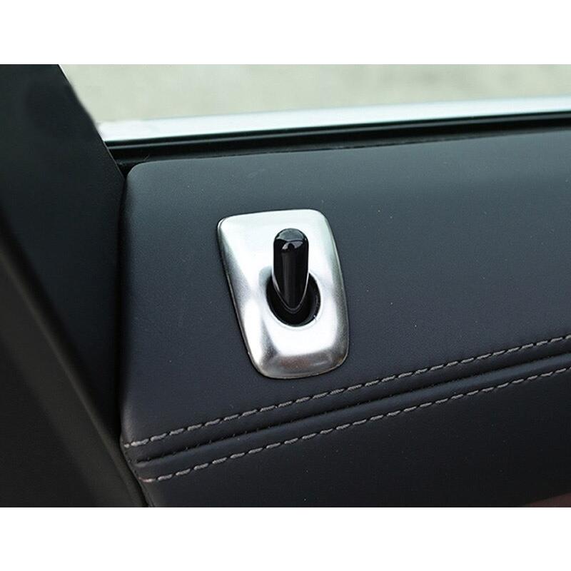 BMW ドア ロック ピン デコレーション 交換 シルバー 1台分