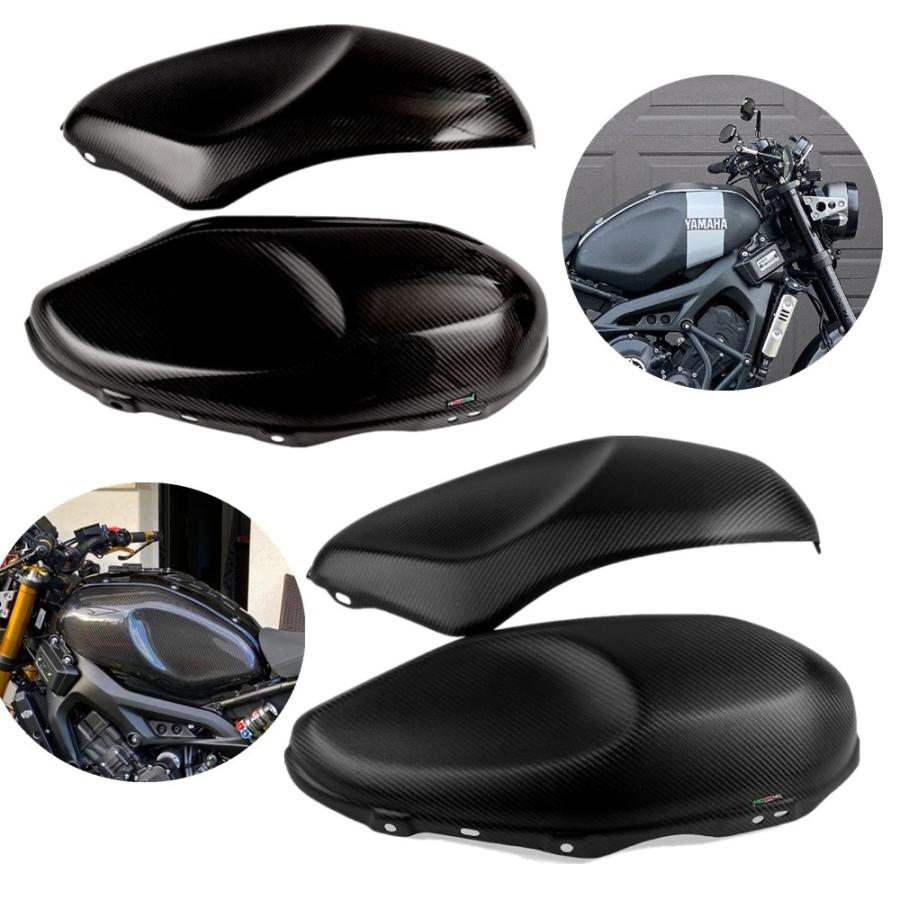 タンクカバー サイド 新品【カーボン】ヤマハ XSR900 バイク タンクカバー サイド 新品【カーボン】ヤマハ XSR900 バイク
