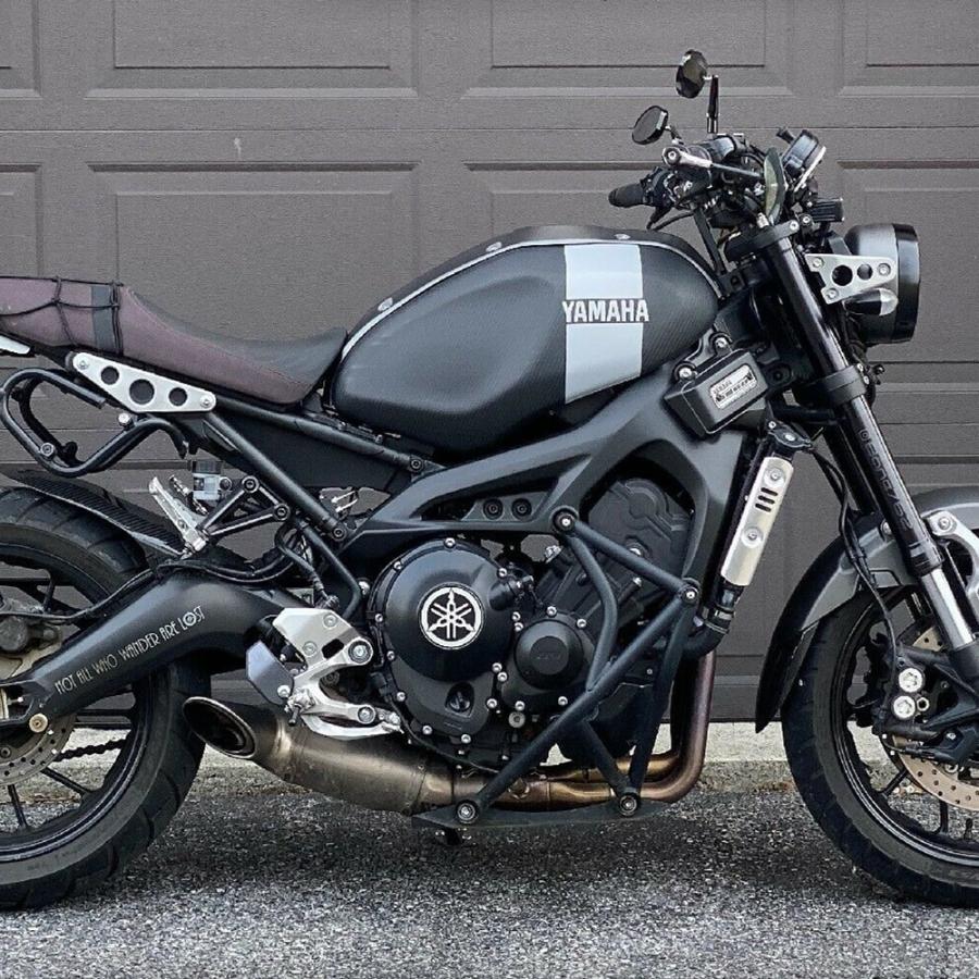 タンクカバー サイド 新品【カーボン】ヤマハ XSR900 バイク タンクカバー サイド 新品【カーボン】ヤマハ XSR900 バイク