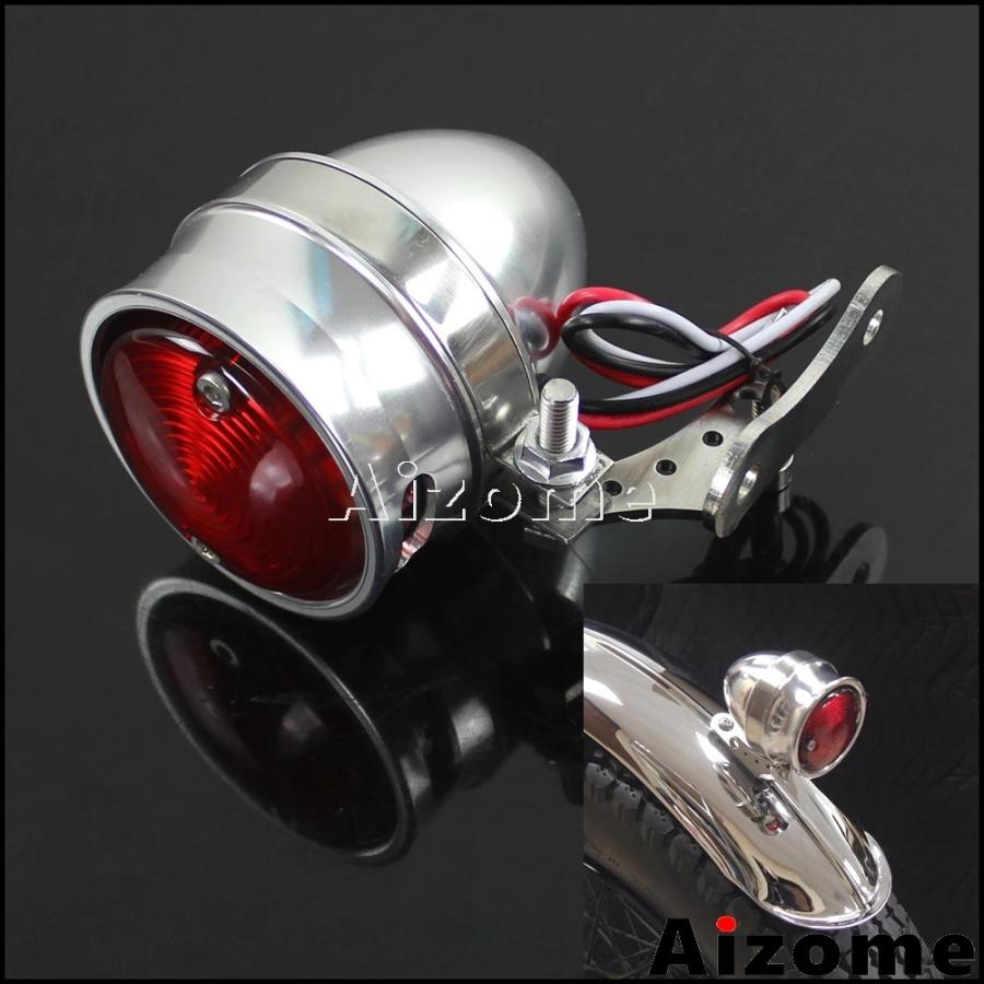 ポリッシュオートバイガキスタイル led テールライトヴィンテージ 