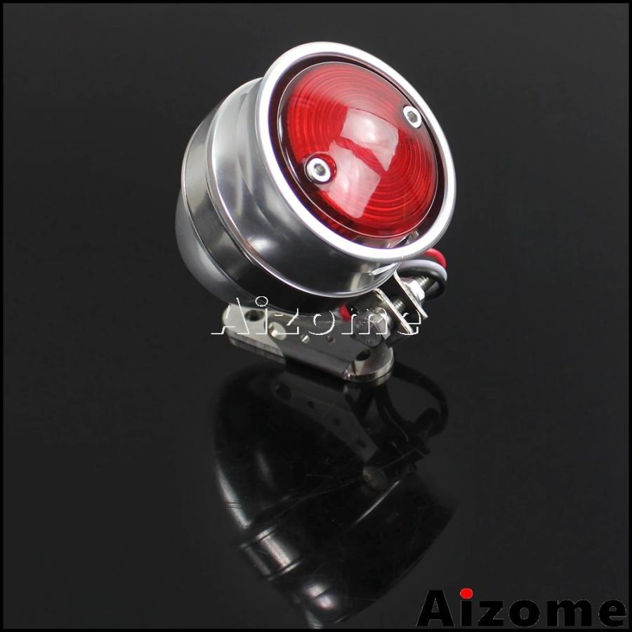 ポリッシュオートバイガキスタイル led テールライトヴィンテージ