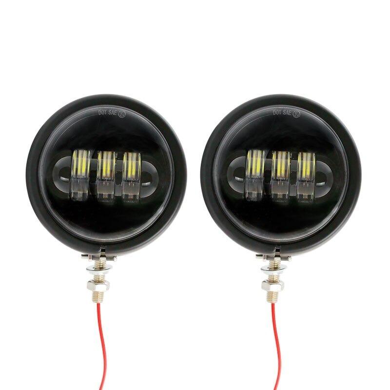 LEDー フォグランプ 補助灯 4.5インチ ステー ハウジング セット