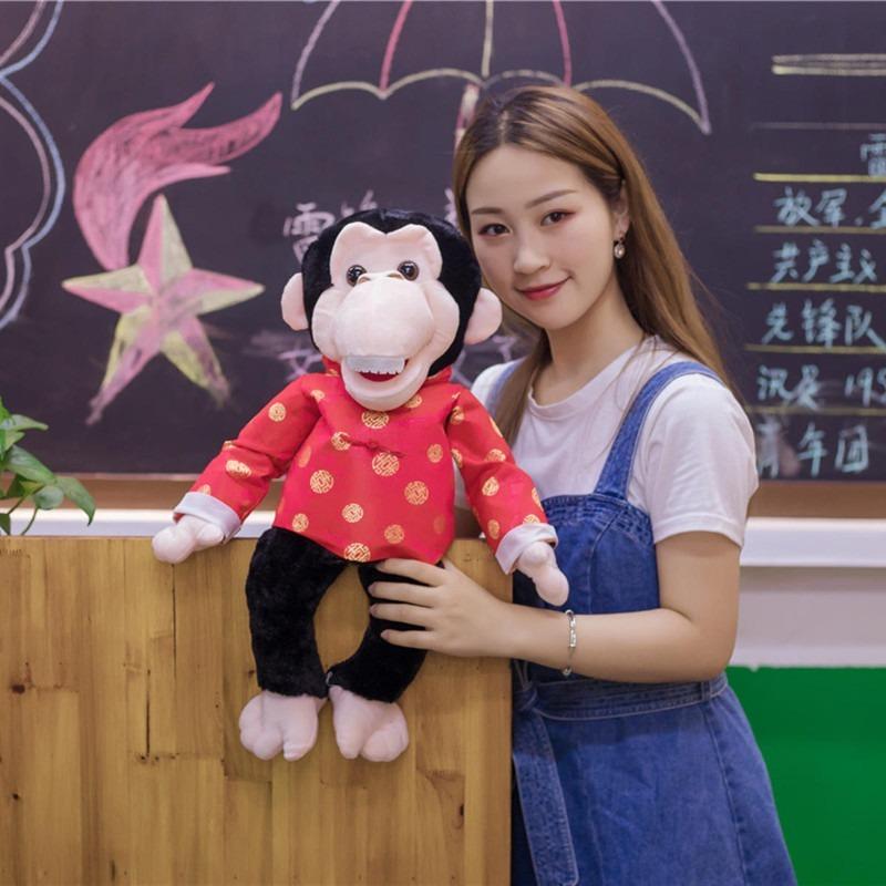 腹話術の人形 ぬいぐるみ お猿さん : 敬一商店 - 通販 - Yahoo