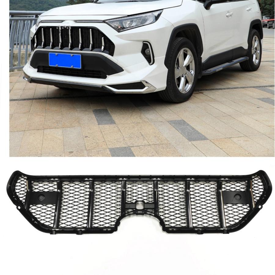 車 パーツ フロントグリル 新品 トヨタ rav4 2019-2021 ブラック
