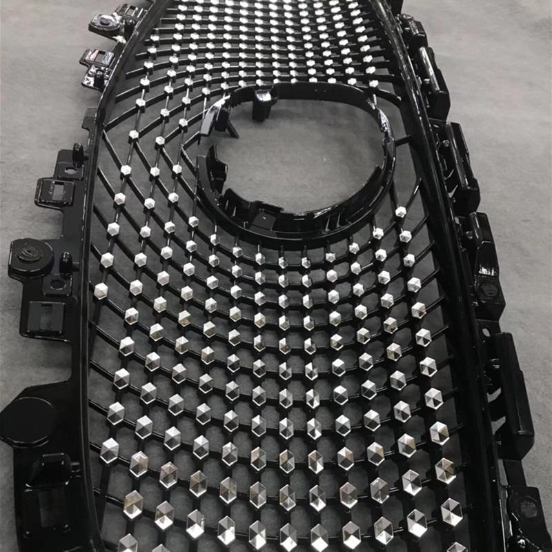 マツダ フロントバンパーレースグリルカバー メッシュマスクトリム CX5