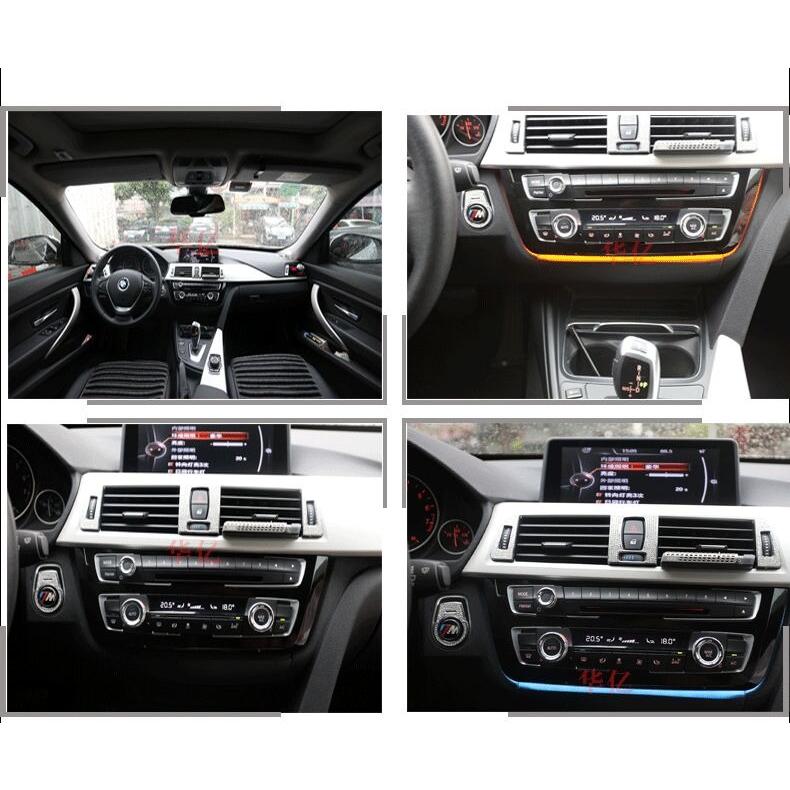 BMW F30 エアコン&iドライブコンソールパネル セット（ピアノブラック