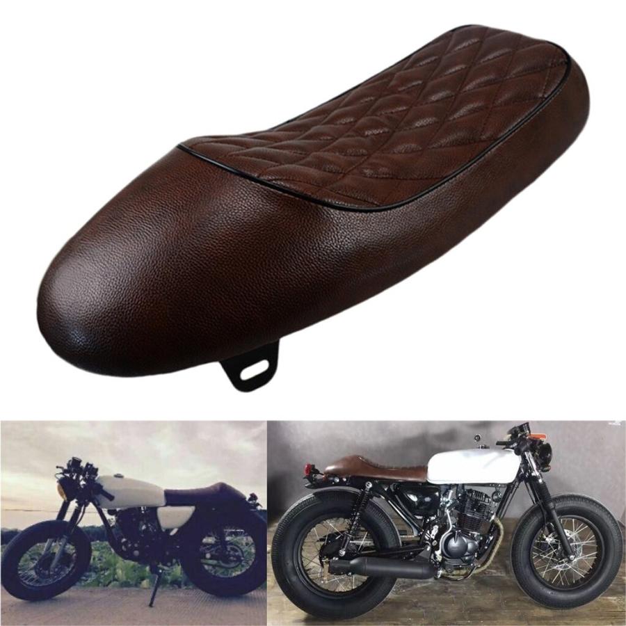 汎用フラットシート【ブラウン】カフェレーサー CB750F/GB250 汎用フラットシート【ブラウン】カフェレーサー CB750F/GB250