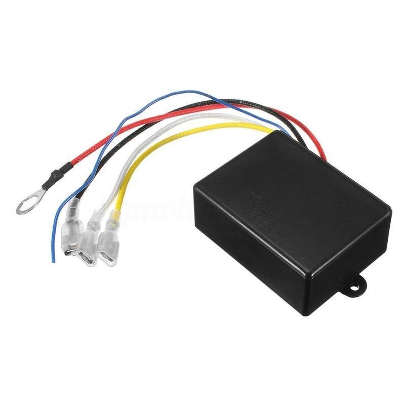 カブ12v ウインチ 車 パーツ 12v 500A 電磁リレー リモートコントロール