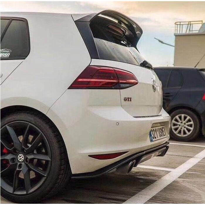 ゴルフ7 MK7スポイラー2014-2018ゴルフGTI R ACS ABS材料 リア