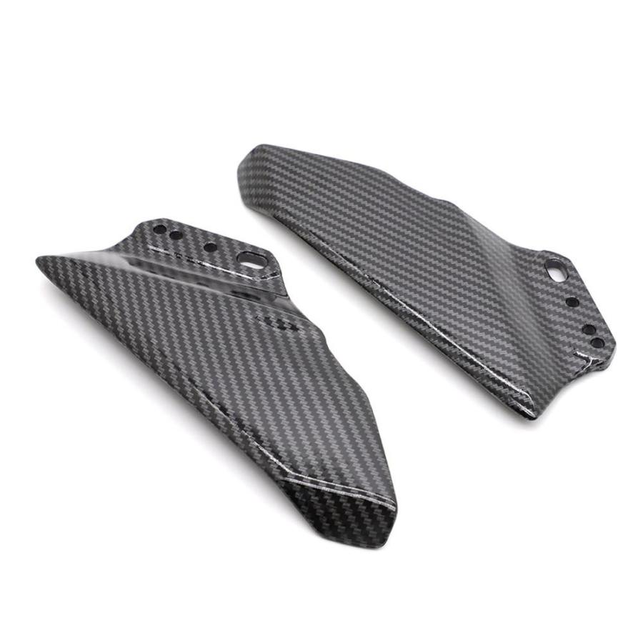 バイク サイド ウイングレット フェアリング 左右 新品【カーボン