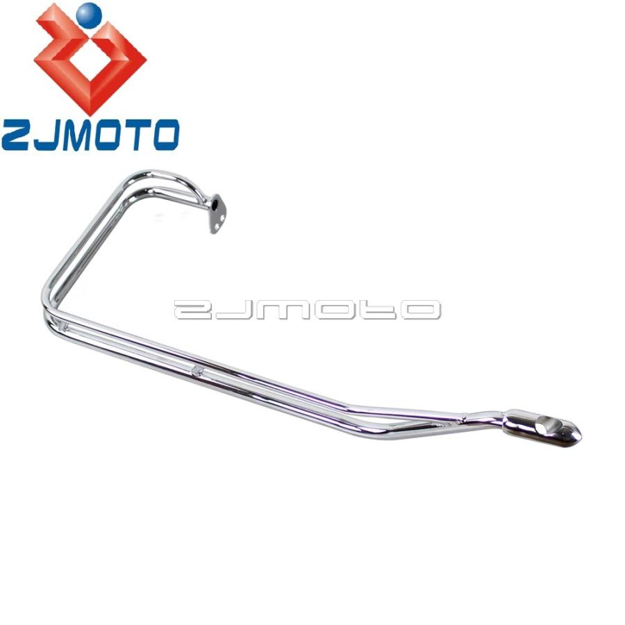 ハーレー　サドルバッグガードレール　クローム Amazon | クロームサドルバッグガードレールブラケットfor