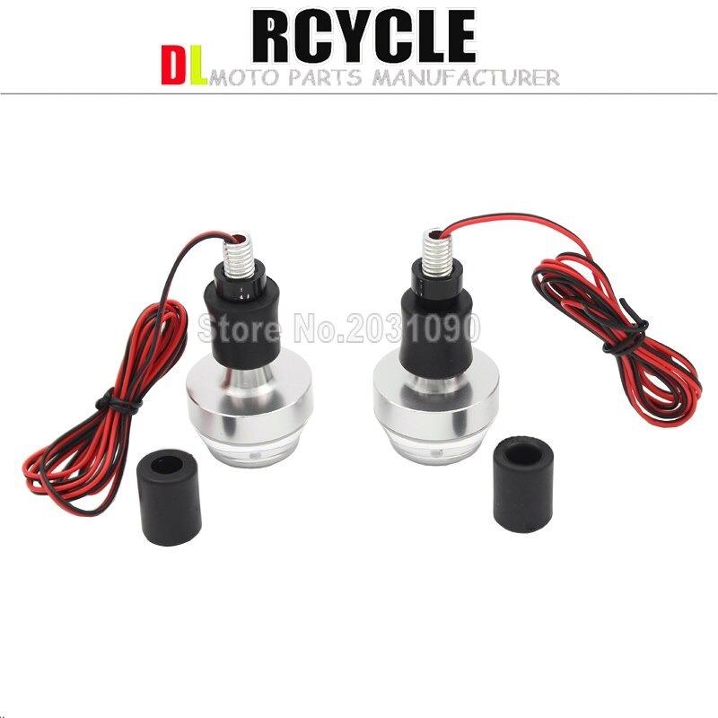 バーエンド ウインカー 22.2MM グリップエンド モンキー ダックス