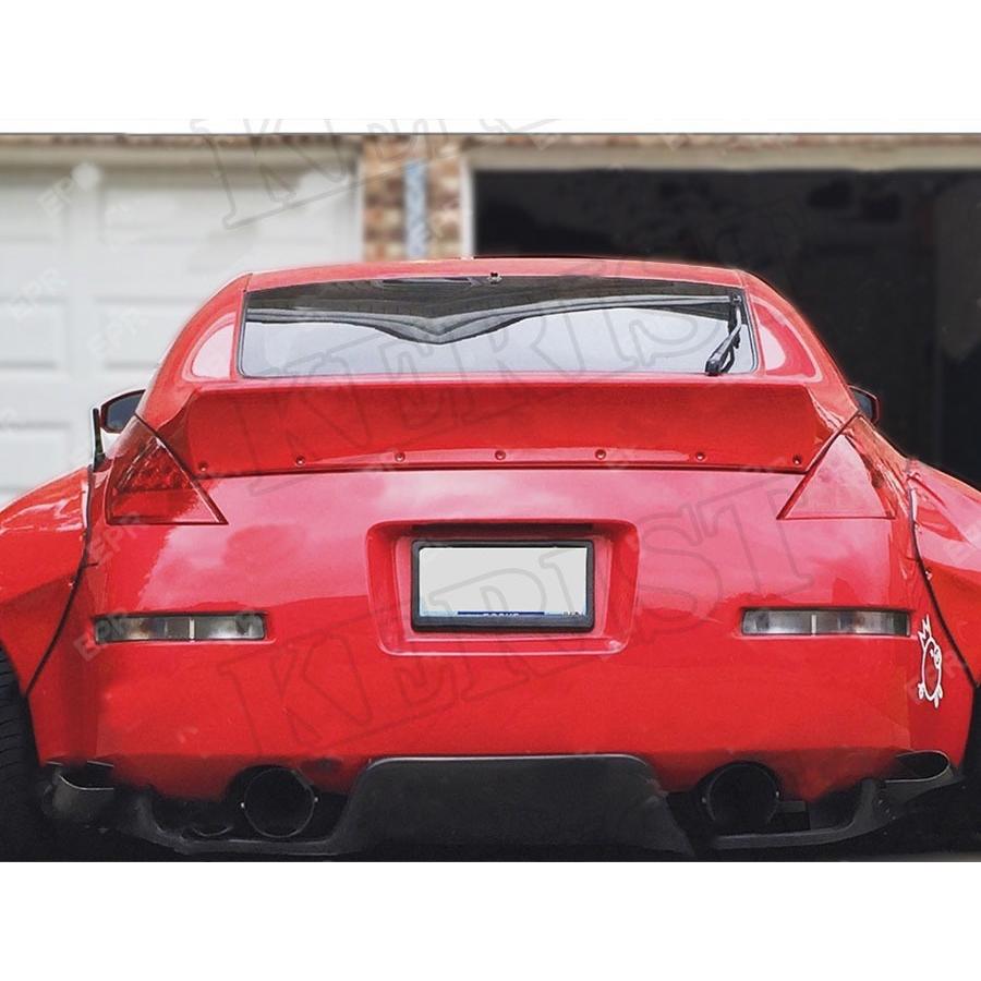 ダックテール リアスポイラー Z33 フェアレディZ FRP グレー ダックテール リアスポイラー Z33 フェアレディZ FRP グレー