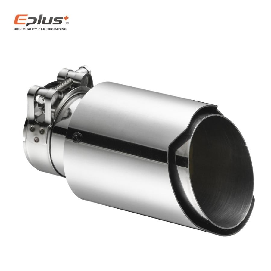 Eplus exhaust スタイリッシュマフラーカッター スラッシュカット 