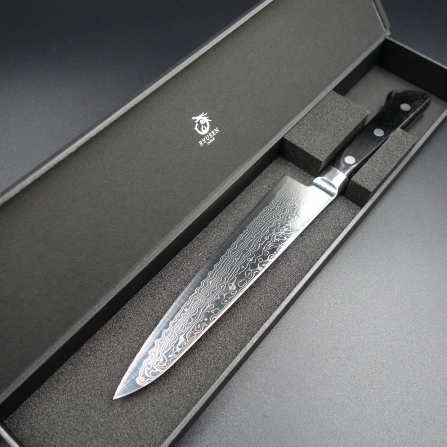 梵天雲龍 ペティナイフ 150mm 越前打刃物 63層ダマスカス VG10 BU-114