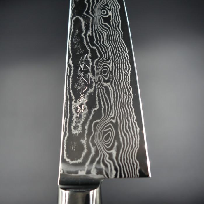 梵天雲龍 包丁 牛刀 180mm 越前打刃物 ダマスカス 63層 VG10 BU