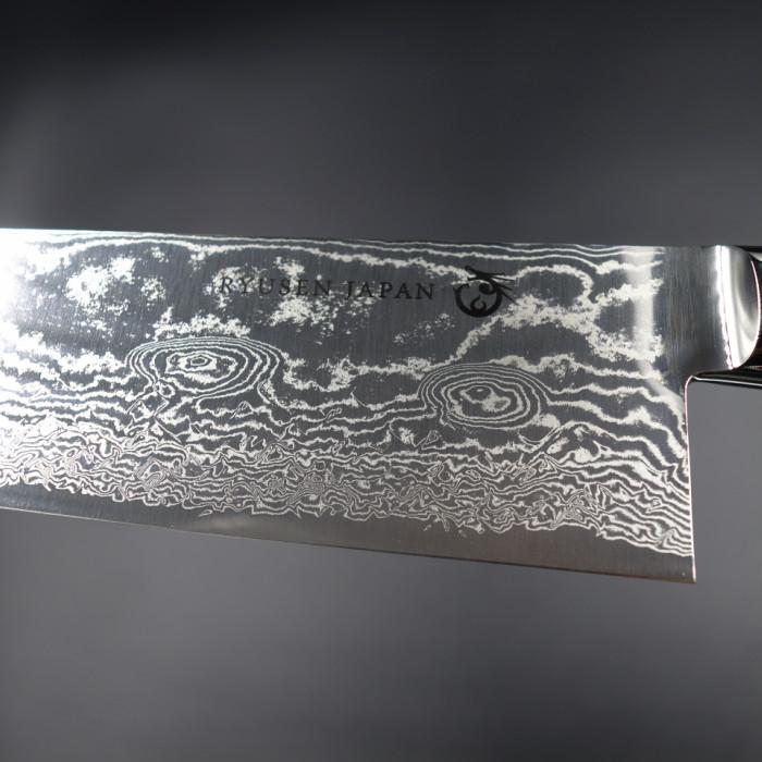 梵天雲龍 包丁 牛刀 240mm 越前打刃物 ダマスカス 63層 VG10 BU-103