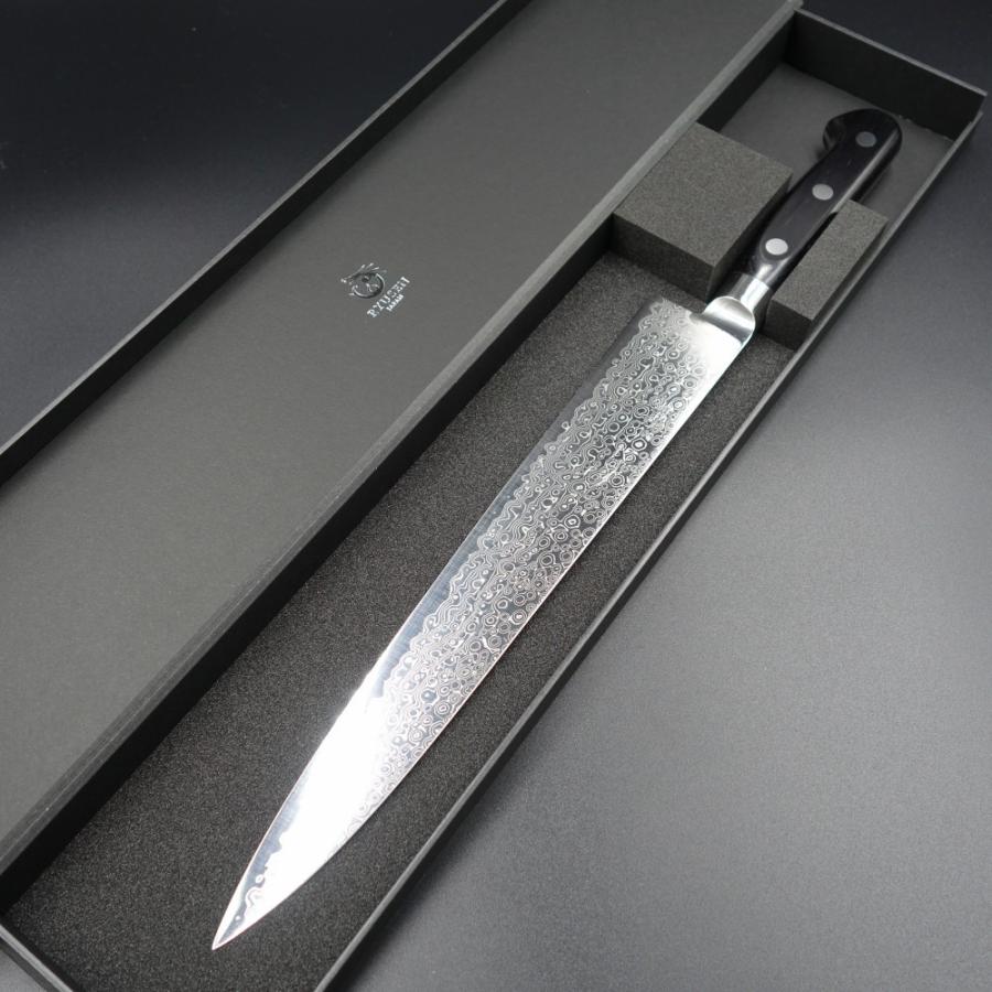 梵天雲龍 筋引包丁 270mm 越前打刃物 63層ダマスカス VG10 BU-109