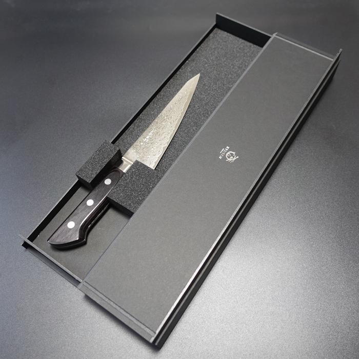 梵天雲龍 包丁 骨すき 片刃 右利き用 150mm 越前打刃物 63層ダマスカス