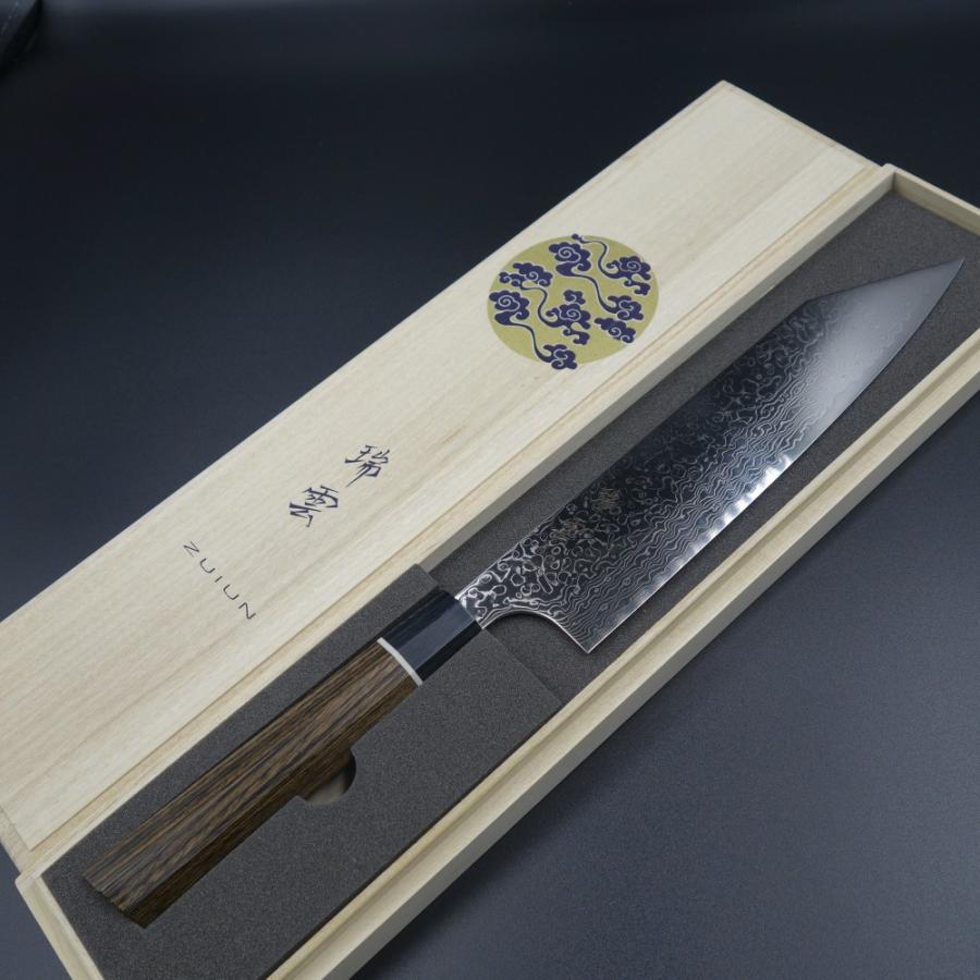 瑞雲 牛刀包丁 関兼次 210mm スーパーゴールド2 ダマスカス73層 瑞雲 牛刀包丁 関兼次 210mm スーパーゴールド2 ダマスカス73層