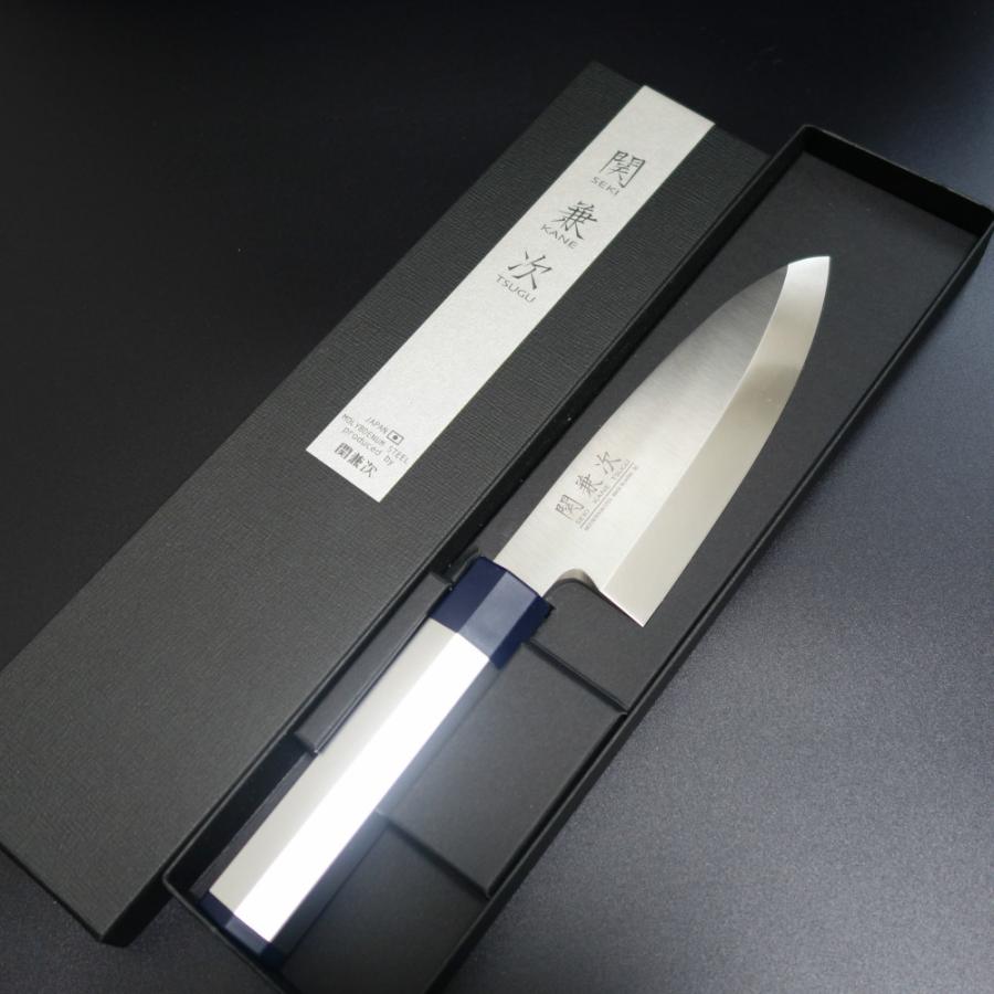 出刃包丁 アルミ柄 150mm 関兼次 モリブデンバナジュウム鋼 ステンレス