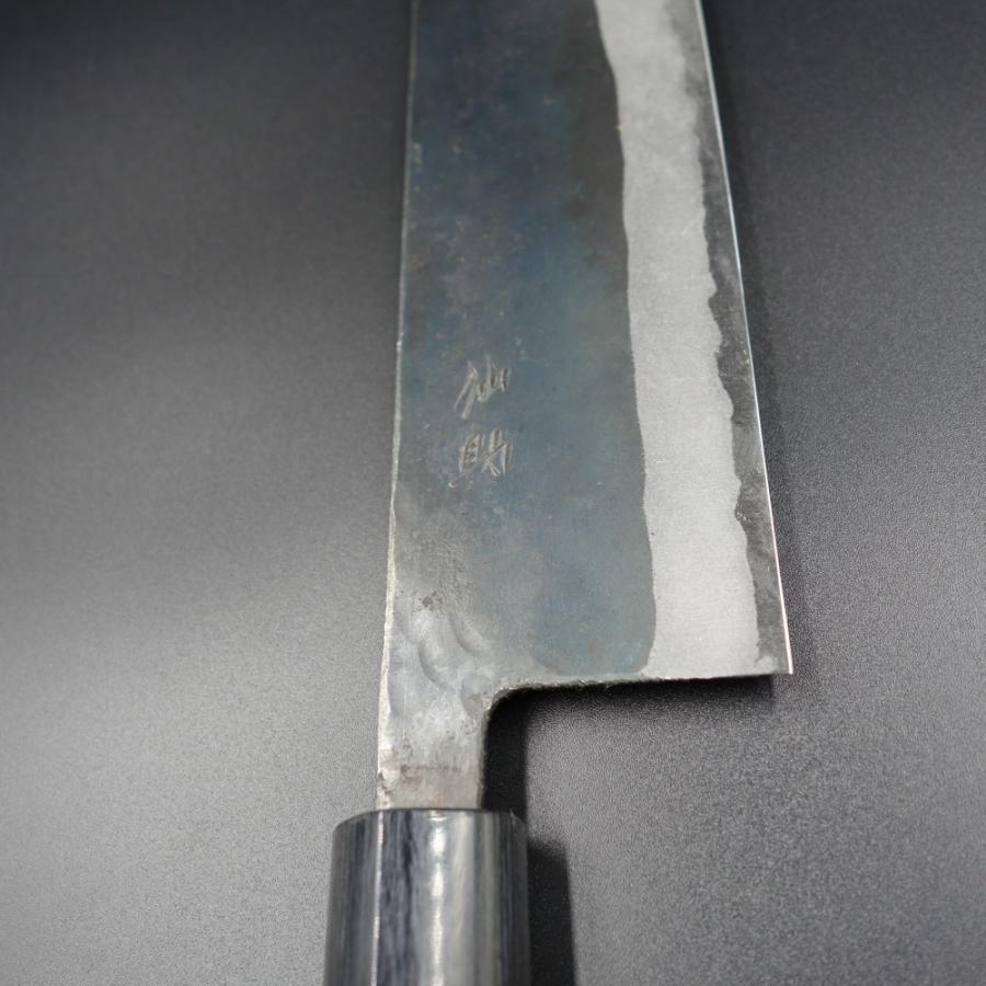 仙助 包丁 菜切包丁 165mm 安来鋼青紙2号 紫檀シノギ柄 10183 : 啓仁