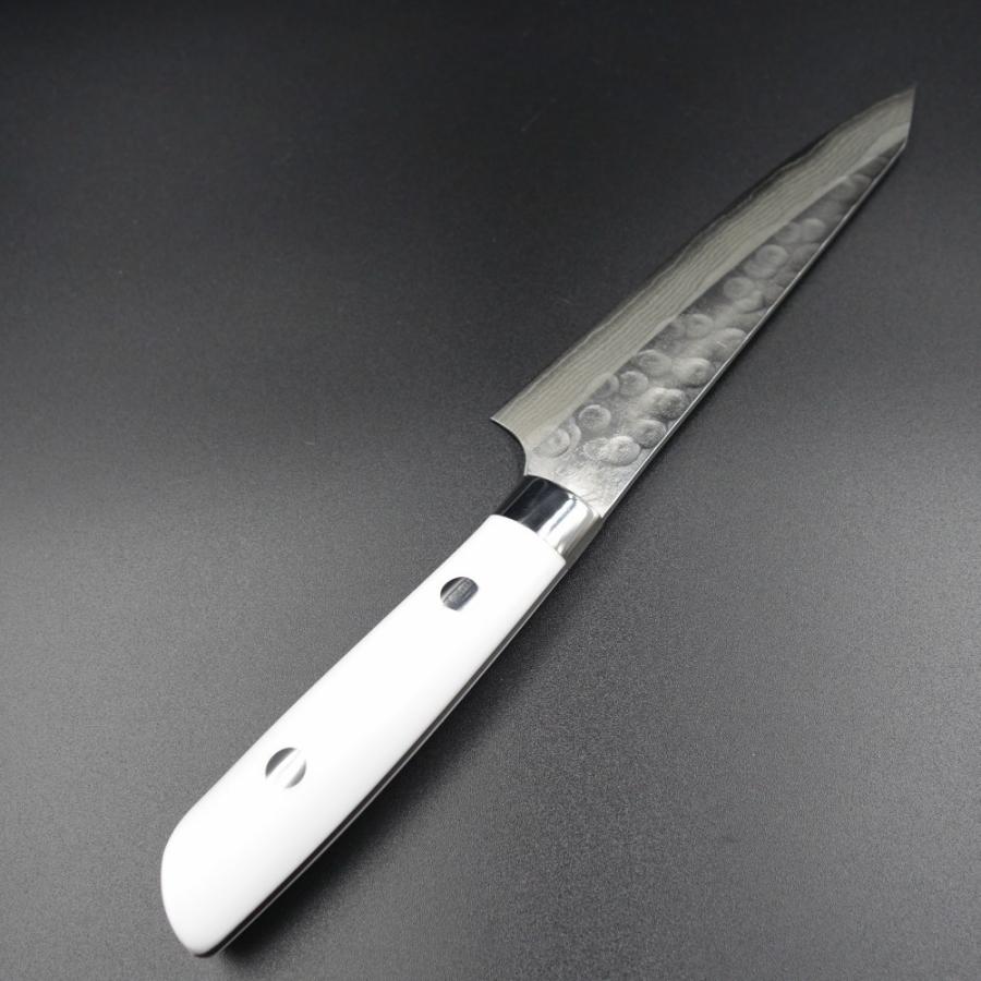 佐治作 包丁 ペティナイフ 佐治打刃物 130mm 粉末ハイス鋼 SRS13 白
