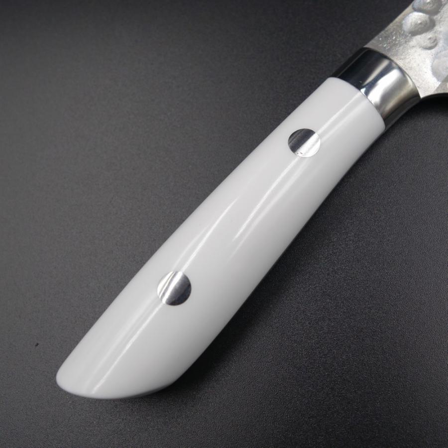 佐治作 包丁 ペティナイフ 佐治打刃物 130mm 粉末ハイス鋼 SRS13 白