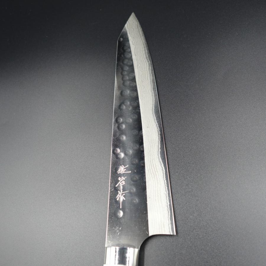 菜切包丁粉末ハイス鋼(SRS13) 紫檀白水牛八角柄