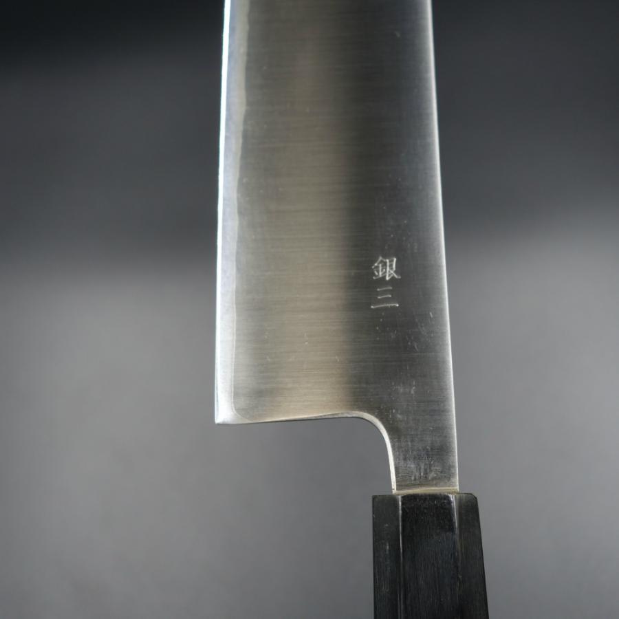 仙助 包丁 菜切包丁 銀三 165mm 水牛八角柄 ステンレス : 啓仁 仙助 包丁 菜切包丁 銀三 165mm 水牛八角柄 ステンレス : 啓仁