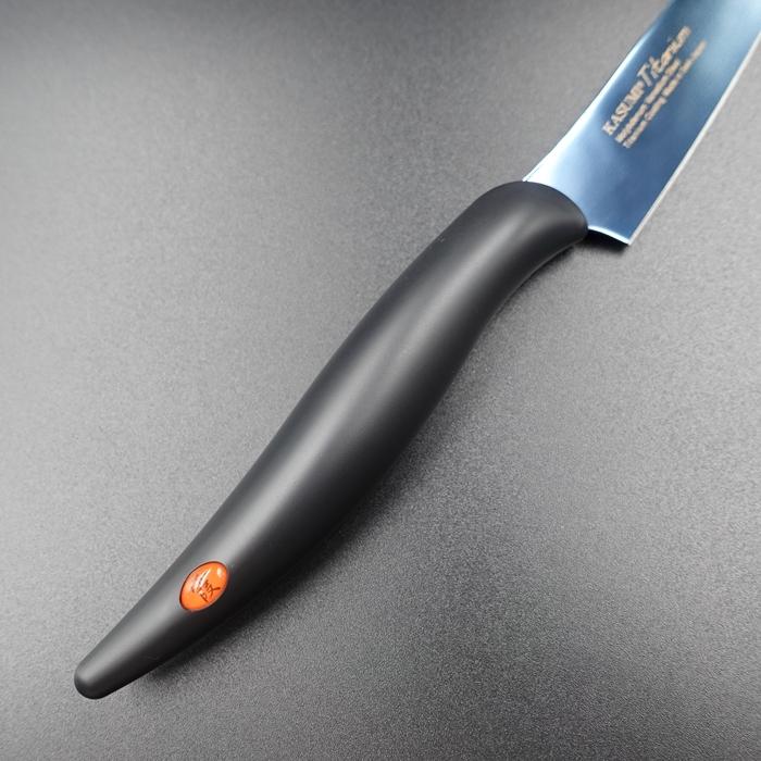 霞 包丁 ペティナイフ 1mm チタンコーティング ブルー 212 新作アイテム毎日更新 Kasumi スミカマ Sumikama B