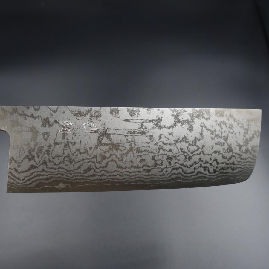 仙助 包丁 菜切包丁 VG10 ダマスカス 33層 ステンレス 165mm ケボニー