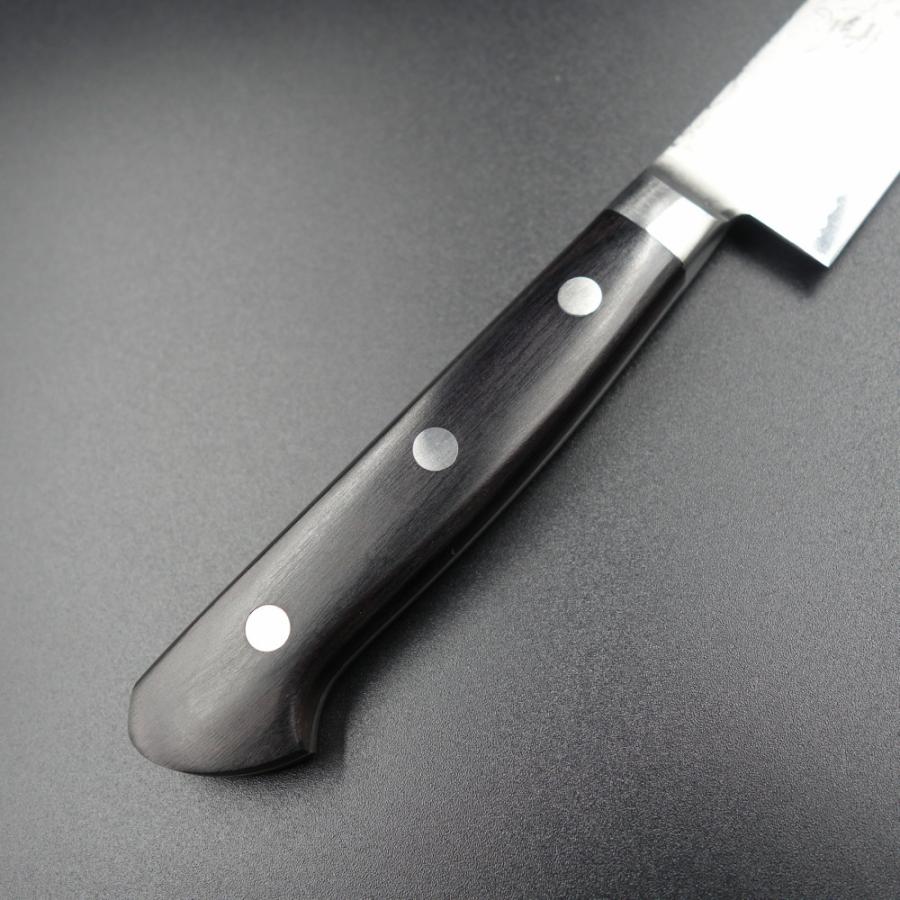 仙助 包丁 ペティナイフ VG10 ダマスカス 33層 140mm 黒合板柄