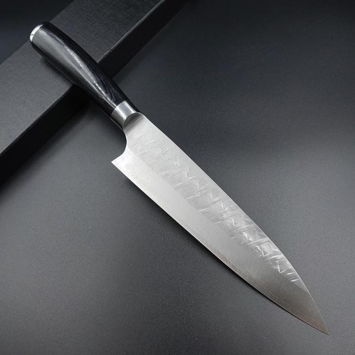 100 正規品 刀舟技研 牛刀包丁 刀舟 青紙スーパー 210mm 牛刀 右利き用 Fucoa Cl