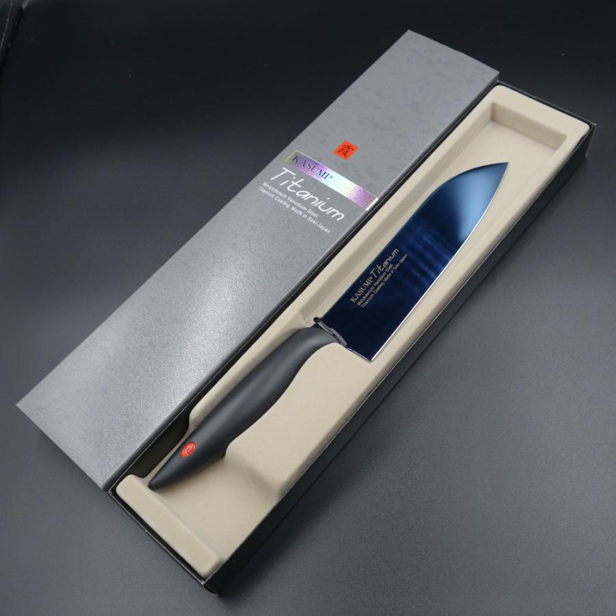 霞 包丁セット 三徳包丁 18cm ダイヤモンドシャープナー セット セット