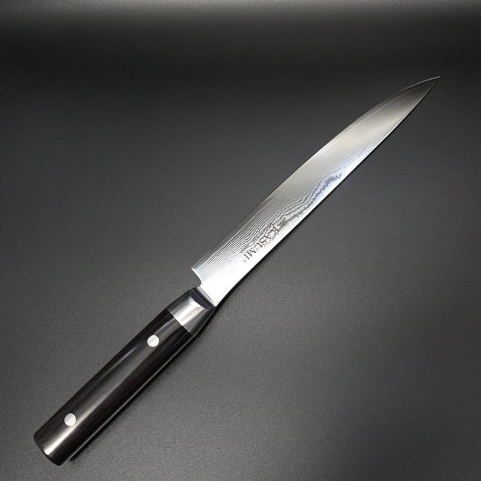 霞 KASUMI 包丁 カービング ダマスカス 200mm VG10 スミカマ SUMIKAMA 